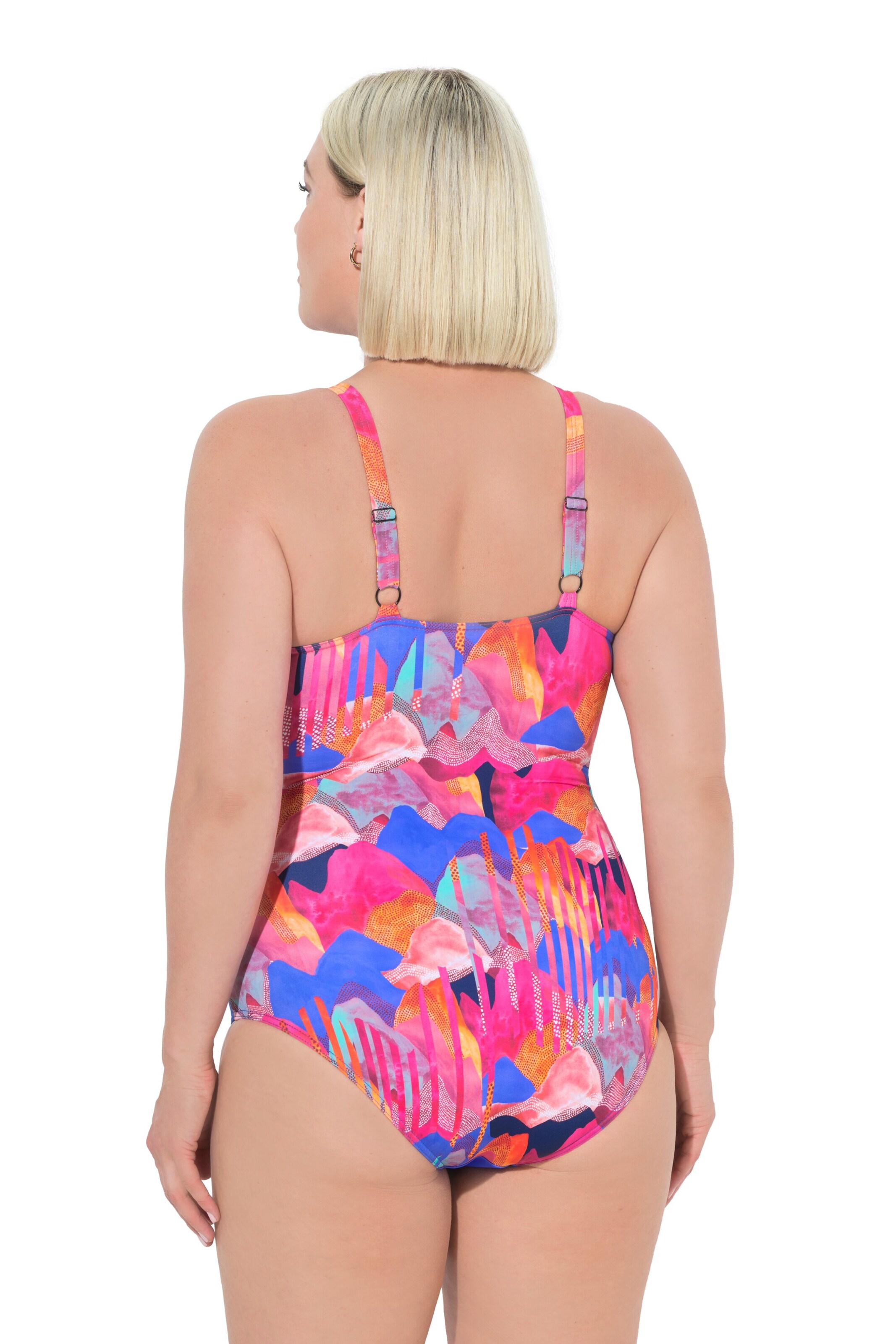 Ulla Popken Badpak in Blauw