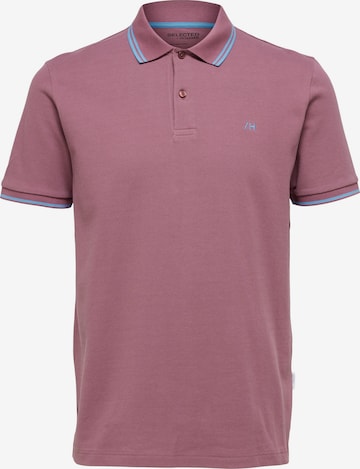 SELECTED HOMME Poloshirt 'Dante' in Pink: predná strana