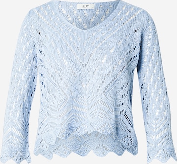 JDY Пуловер 'JDYNEW SUN' в синьо: отпред