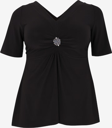 Yoek Tunic in Black: front