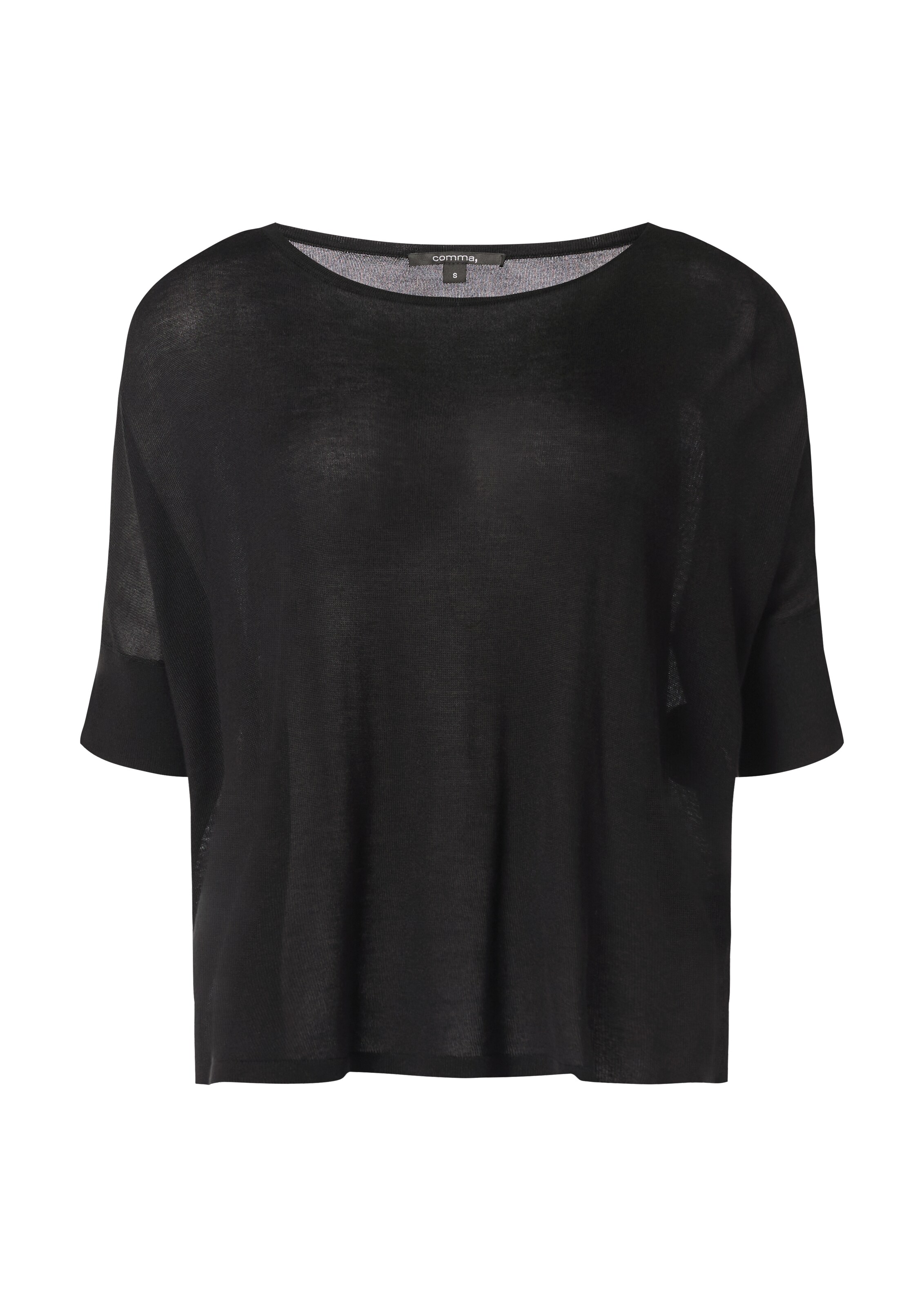 COMMA Sweater in Black: front