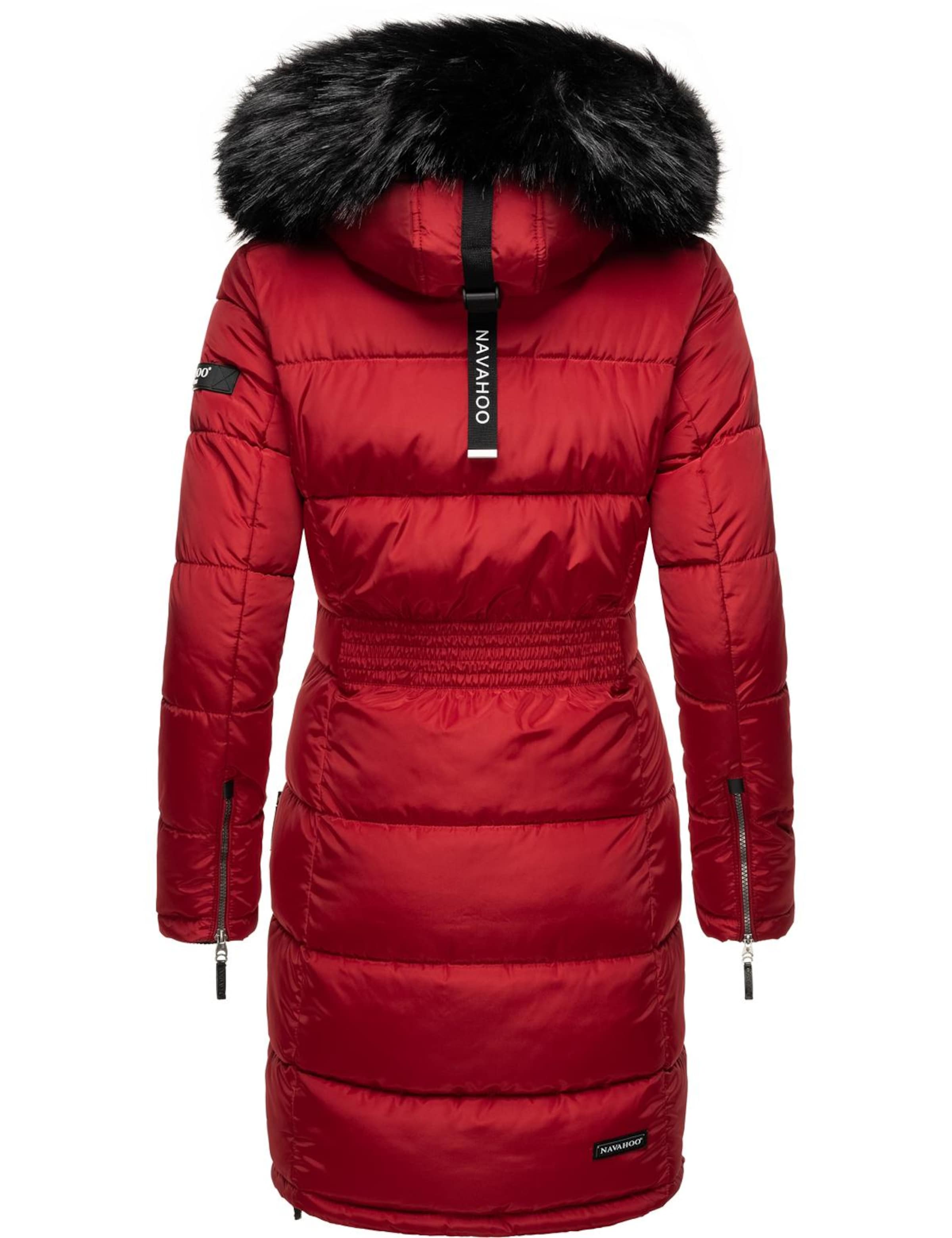NAVAHOO Winter coat 'Sinja' in Red