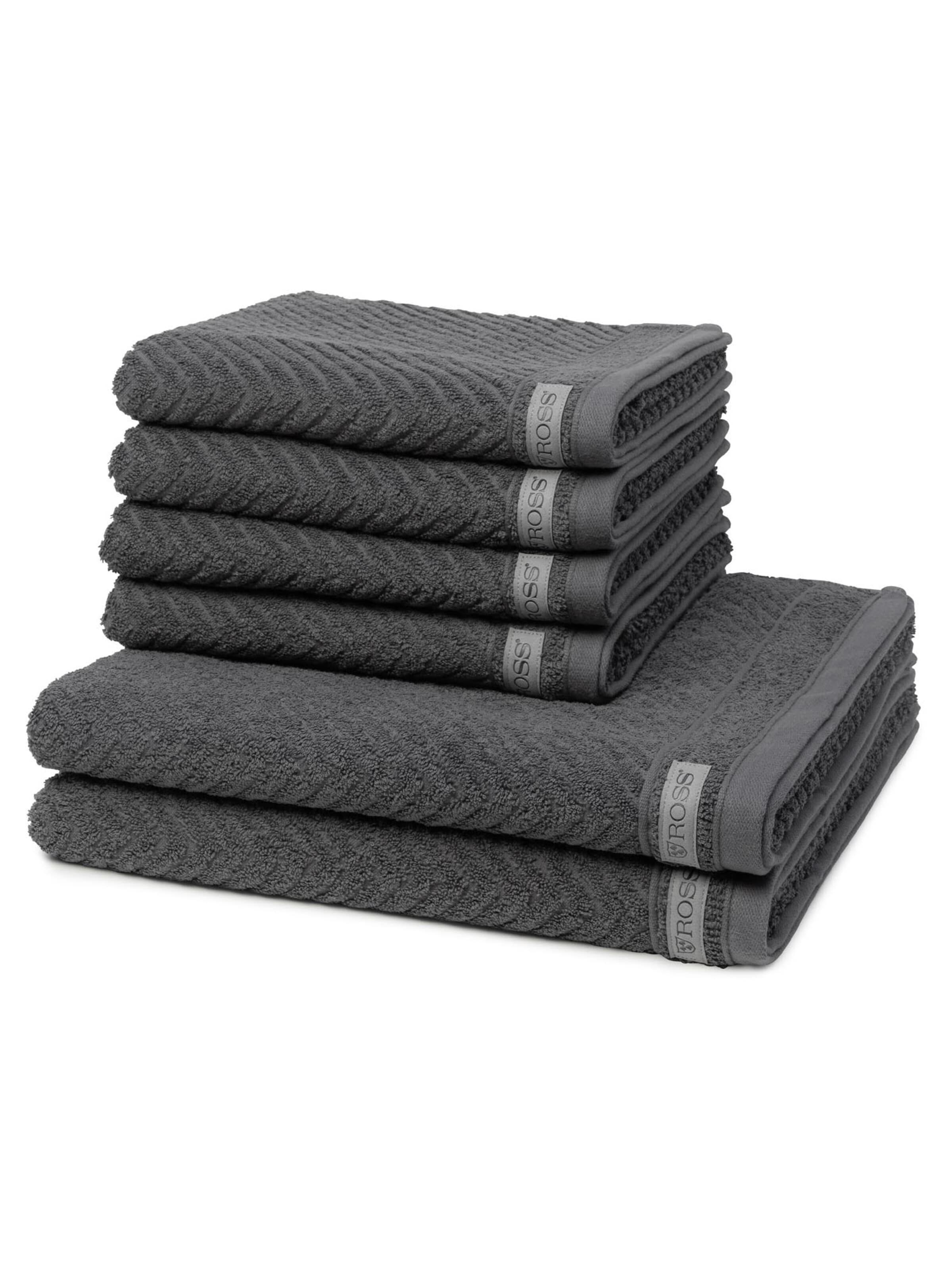 ROSS Towel 'Smart' in Grey: front