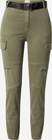 Tally Weijl Tapered Cargohose in Grün: predná strana