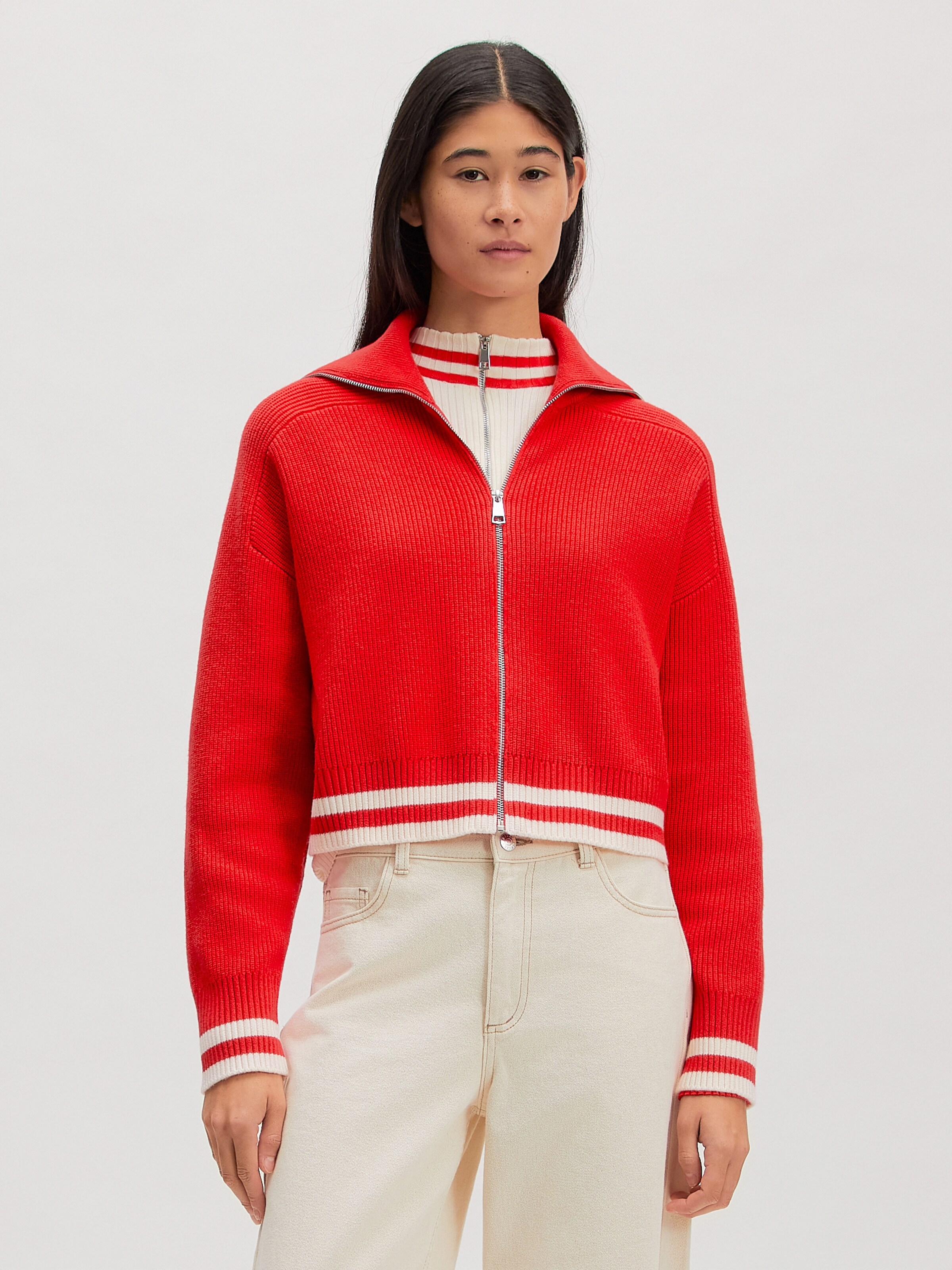 Gebreid vest 'Lucila'