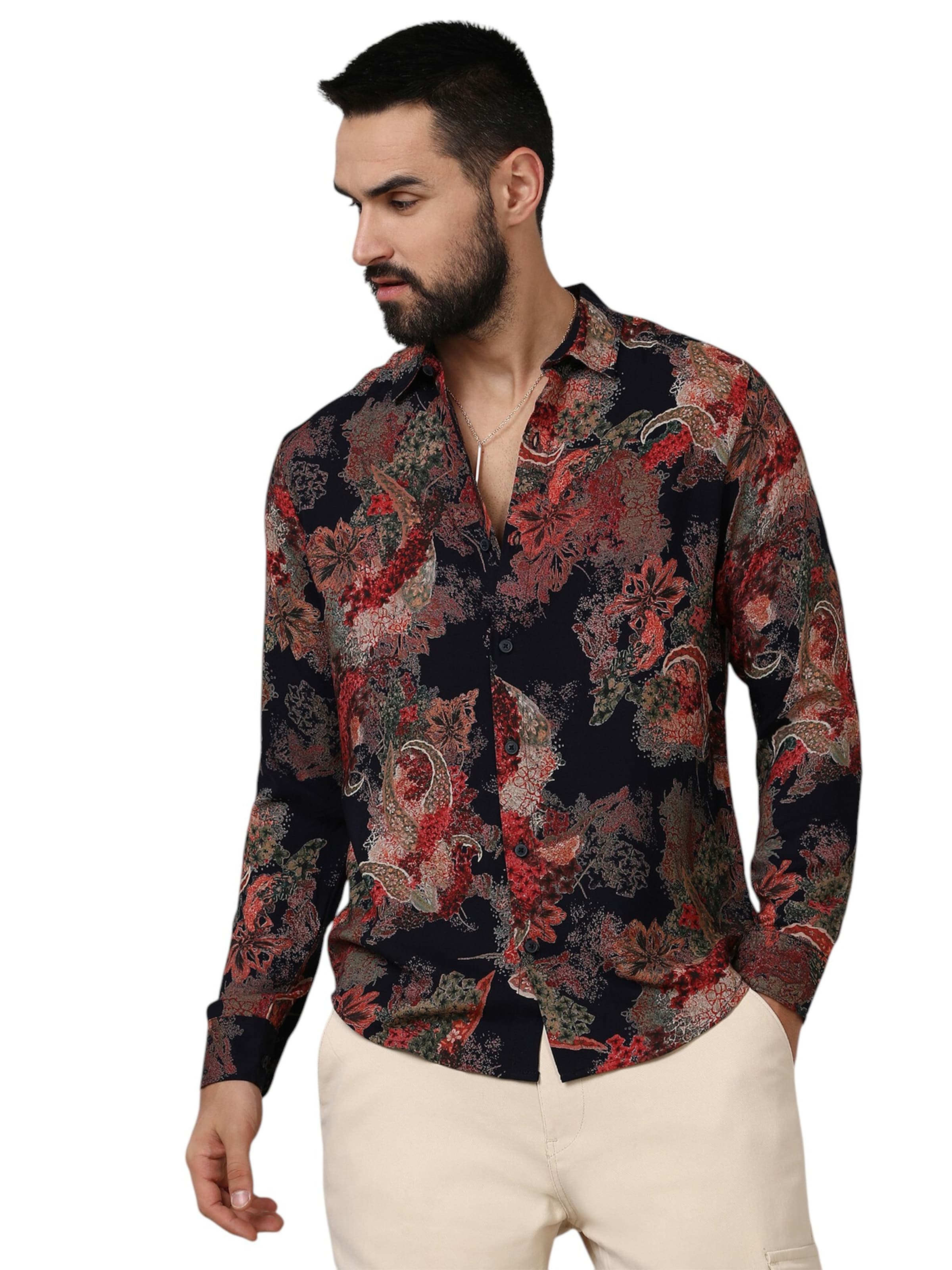 Campus Sutra Regular fit Ing 'Sybella' - piros: elől