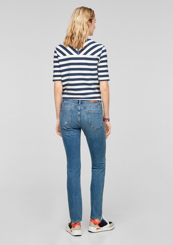 Coupe slim Jean s.Oliver en bleu