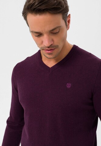 Pull-over Jimmy Sanders en violet