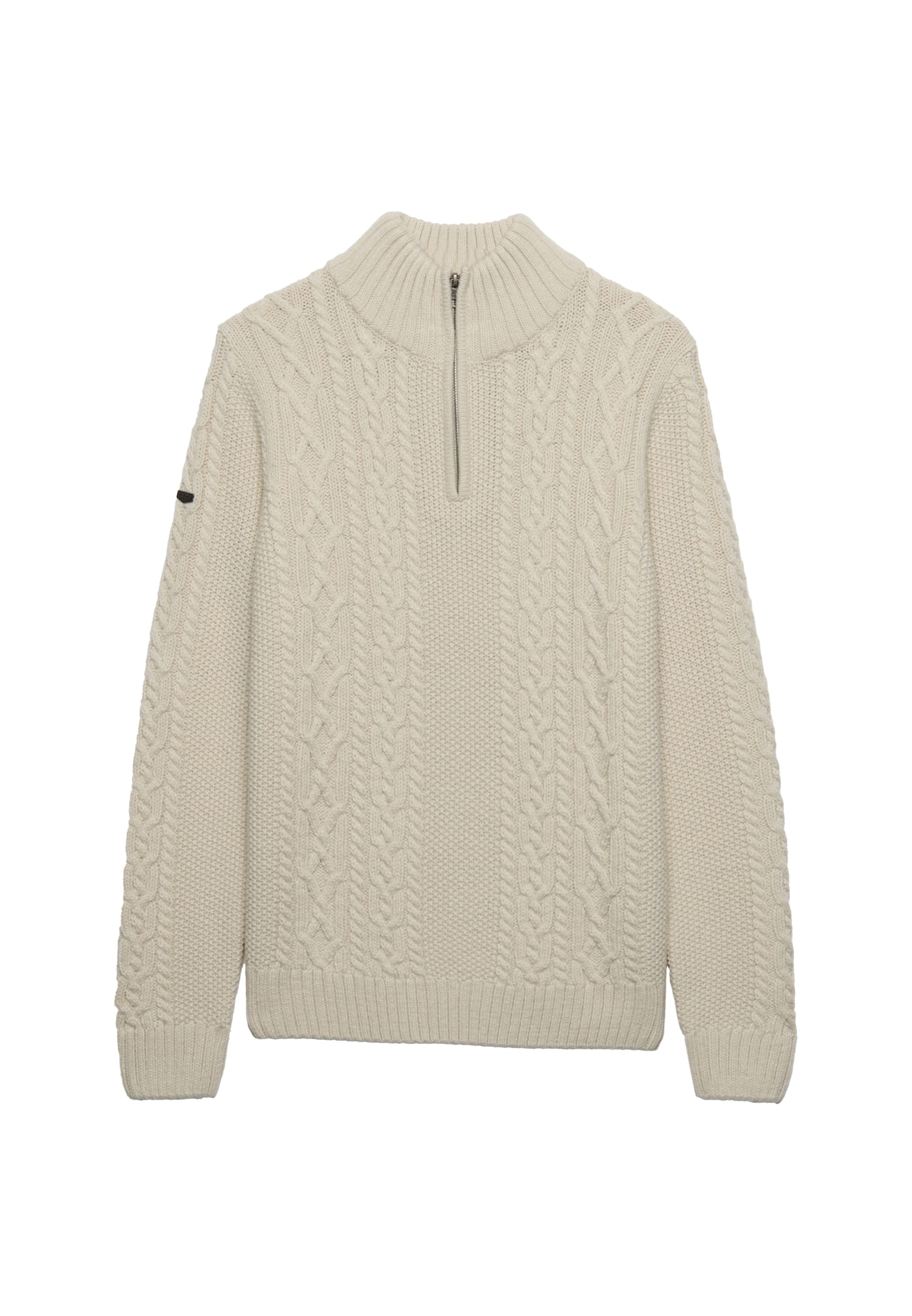 Superdry & Co Trui 'JACOB' in Beige: voorkant