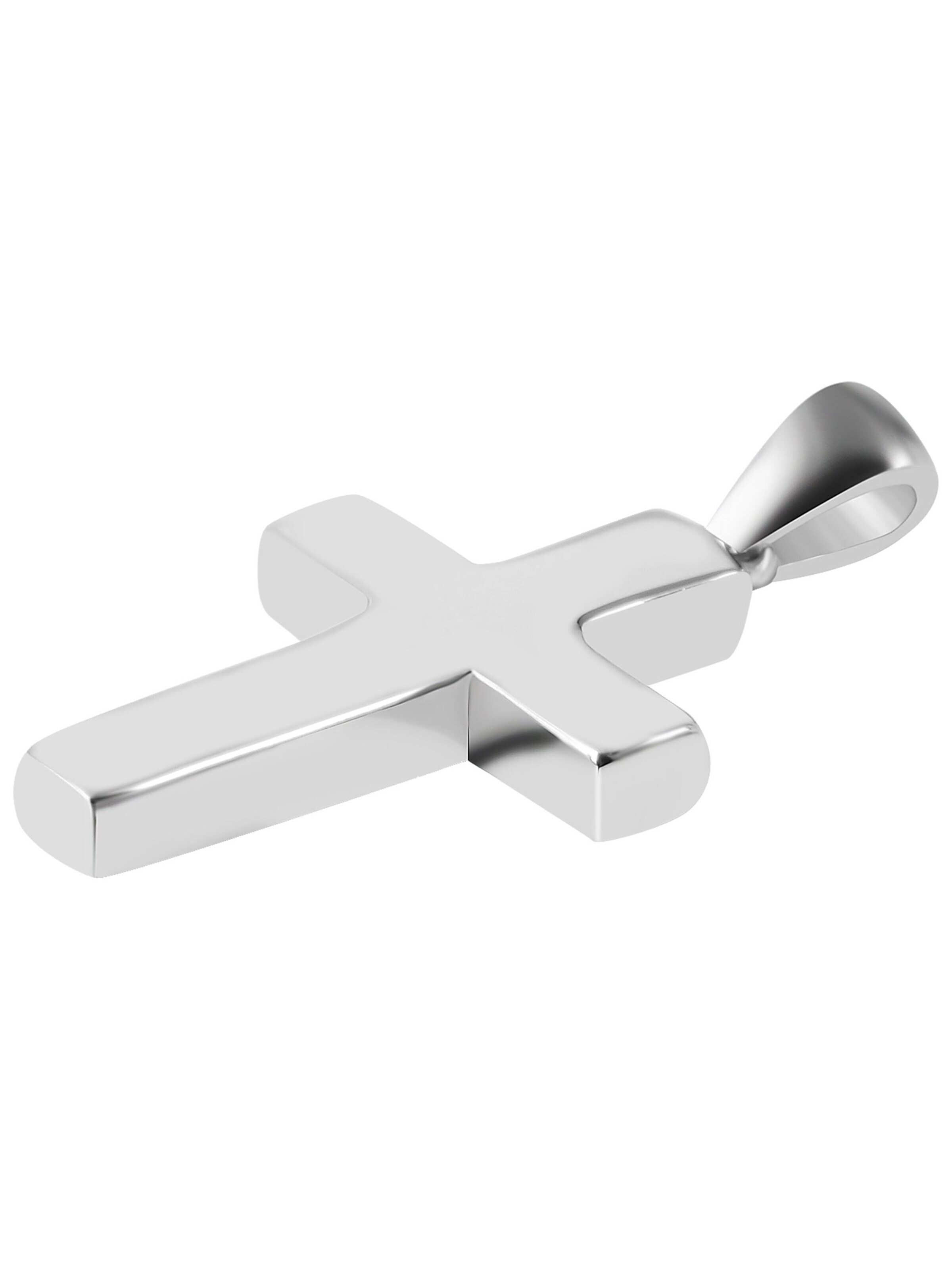 Akzent Pendant '"Hallie" aus 925 Sterlingsilber, rhodiniert, langlebig' in Silver: front