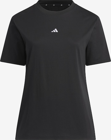 ADIDAS SPORTSWEAR Performance Shirt in Black: front