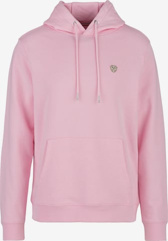 Sweat-shirt 'Matteo' 19V69 ITALIA en rose : devant