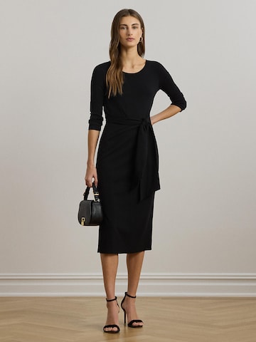 Robe Lauren Ralph Lauren en noir : devant