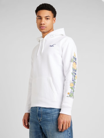 HOLLISTER Sweatshirt in Wit: voorkant