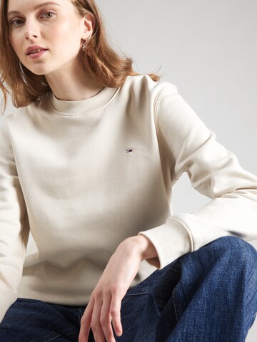 Tommy Jeans Bluzka sportowa w kolorze beżowy