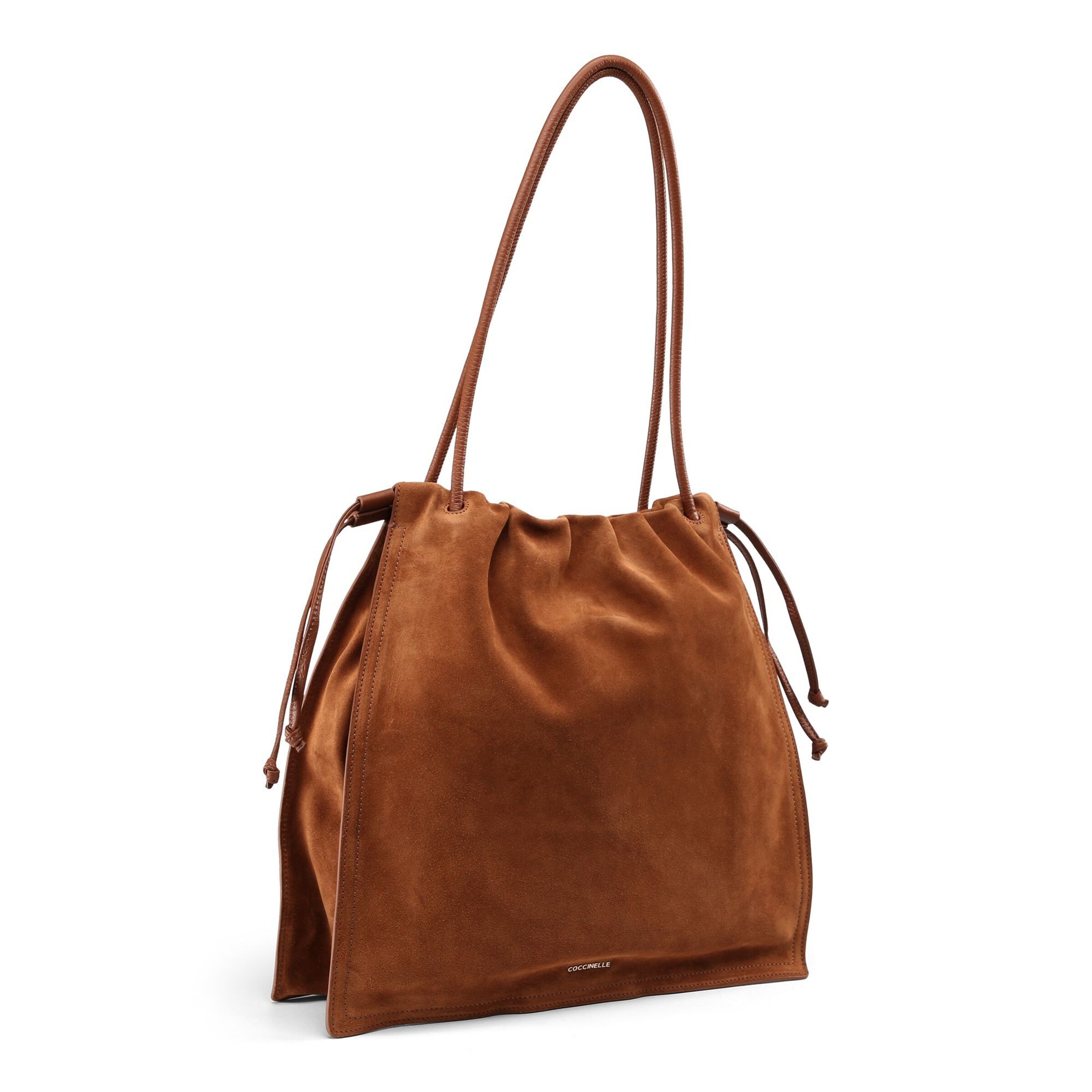 Coccinelle Schoudertas 'Dulse' in Bruin