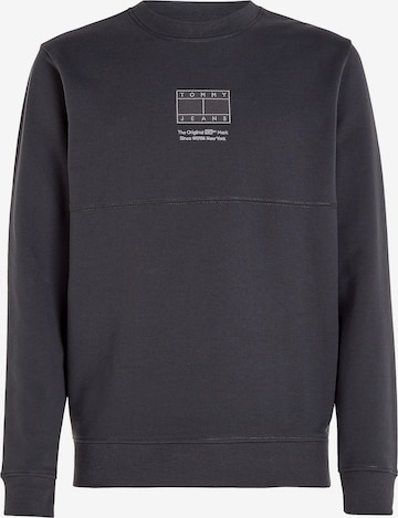 Tommy Jeans Sweatshirt in Grijs: voorkant