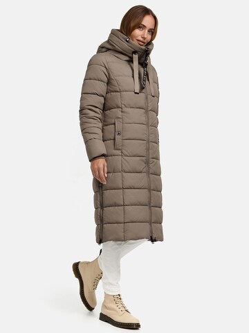 NAVAHOO Wintermantel in Bruin