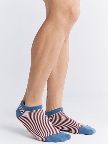 Albero Natur Ankle Socks in Red