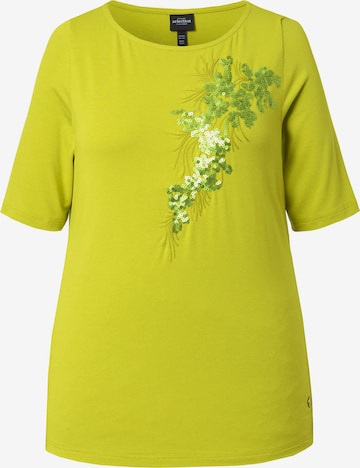 Ulla Popken Shirt in Gelb: Vorderseite