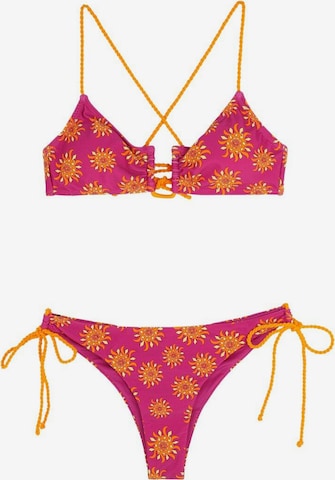 Scalpers Bikini ' ' värissä vaaleanpunainen: etupuoli