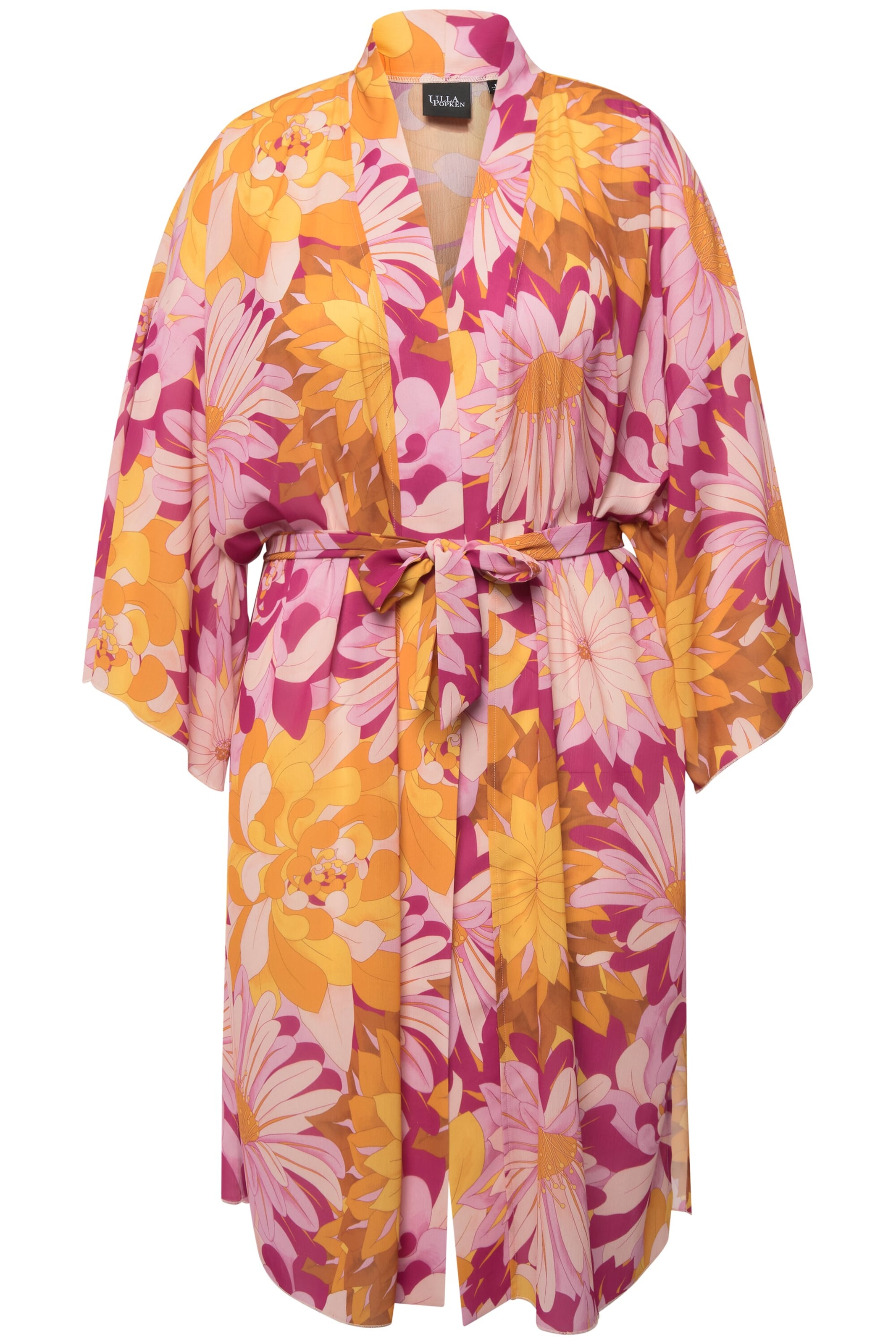 Ulla Popken Kimono in Pink: Vorderseite