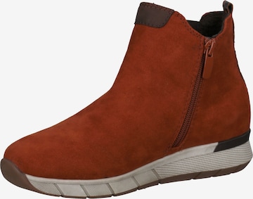 Bama Booties in Brown: front