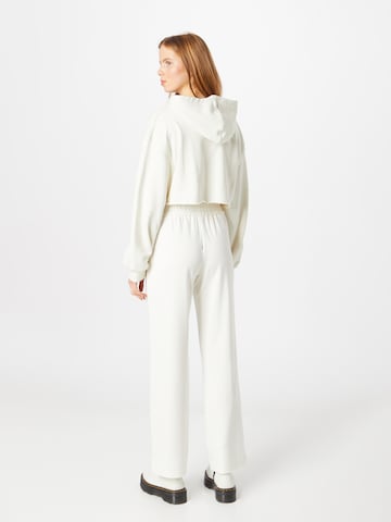 ONLY Wide leg Pants 'POPTRASH' in White
