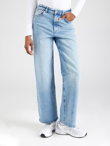TOM TAILOR DENIM - Pierna ancha Vaquero en azul: frente