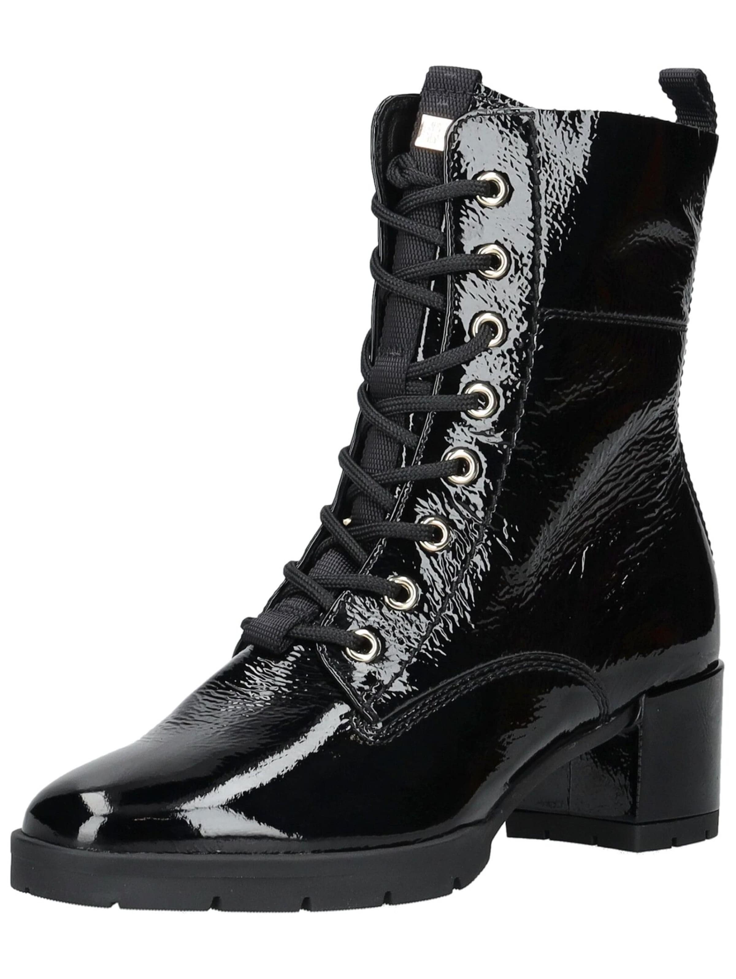 Stivaletto stringato di Högl in nero: frontale