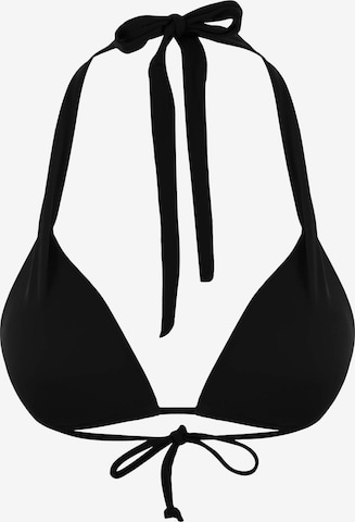 Trendyol Bikini Top in Black: front