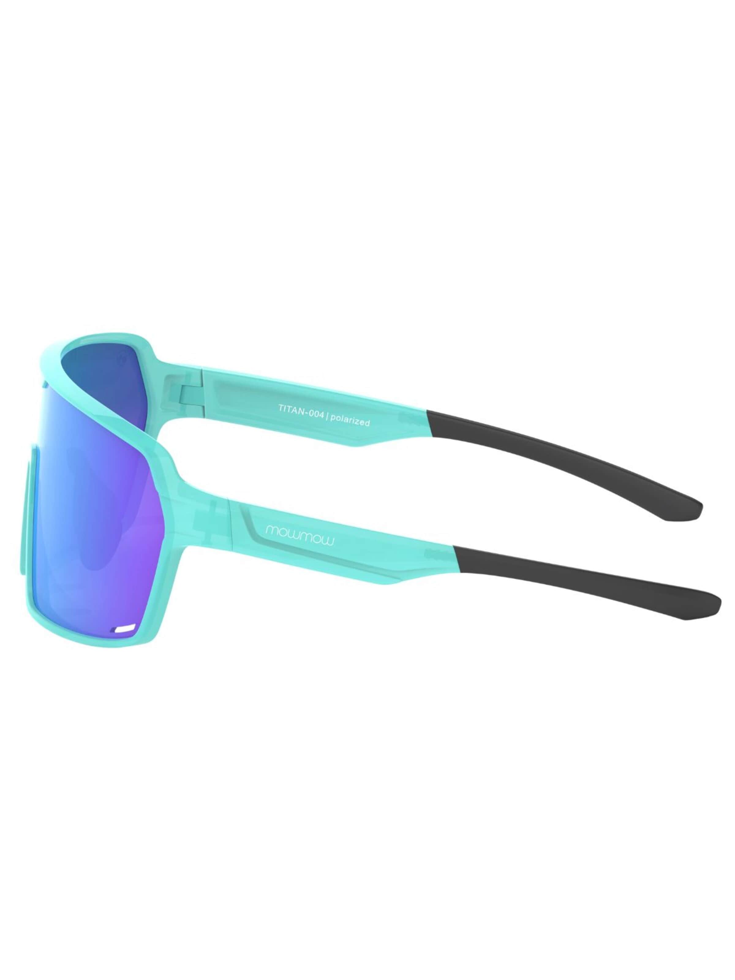 Occhiali da sole sportivi 'MowMow Titan Sunglasses - Sports Glasses - Cycling Glasses - Men - Women' di Mowmow in blu