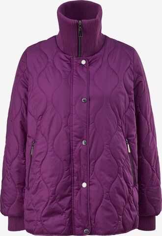 COMMA Between-Season Jacket in Purple: front