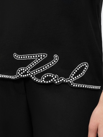 Karl Lagerfeld Shirt in Zwart