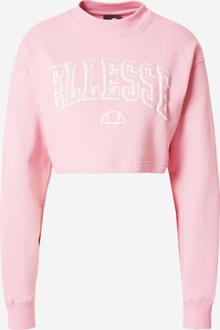 ELLESSE Sweatshirt 'Guiditta' in Roze: voorkant