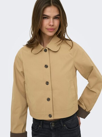 ONLY Between-season jacket 'Orchid' in Brown