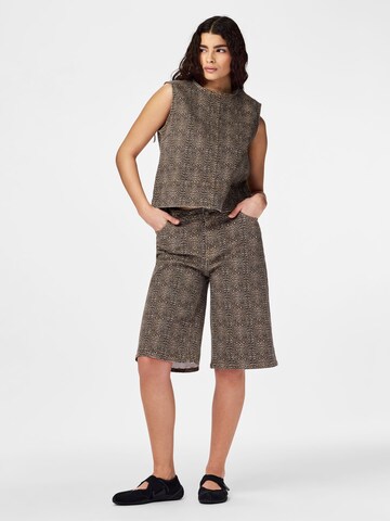 PIECES - regular Pantalón 'PCSalume' en marrón