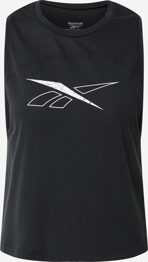 Reebok Sport Športový top - čierna / biela, Produkt