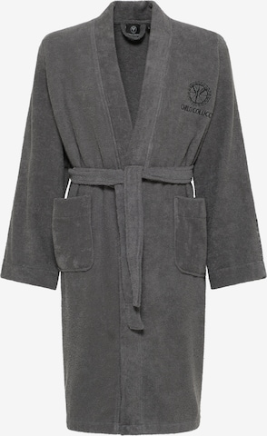 Carlo Colucci Long Bathrobe in Grey: front