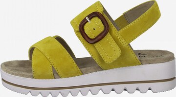 JANA Strap Sandals in Green