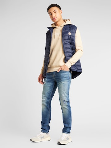 JACK & JONES Μπλούζα φούτερ 'ARCHIE' σε μπεζ