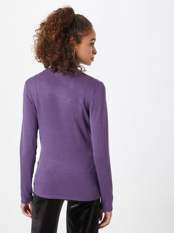 ICHI Sweater 'MAFA' in Purple