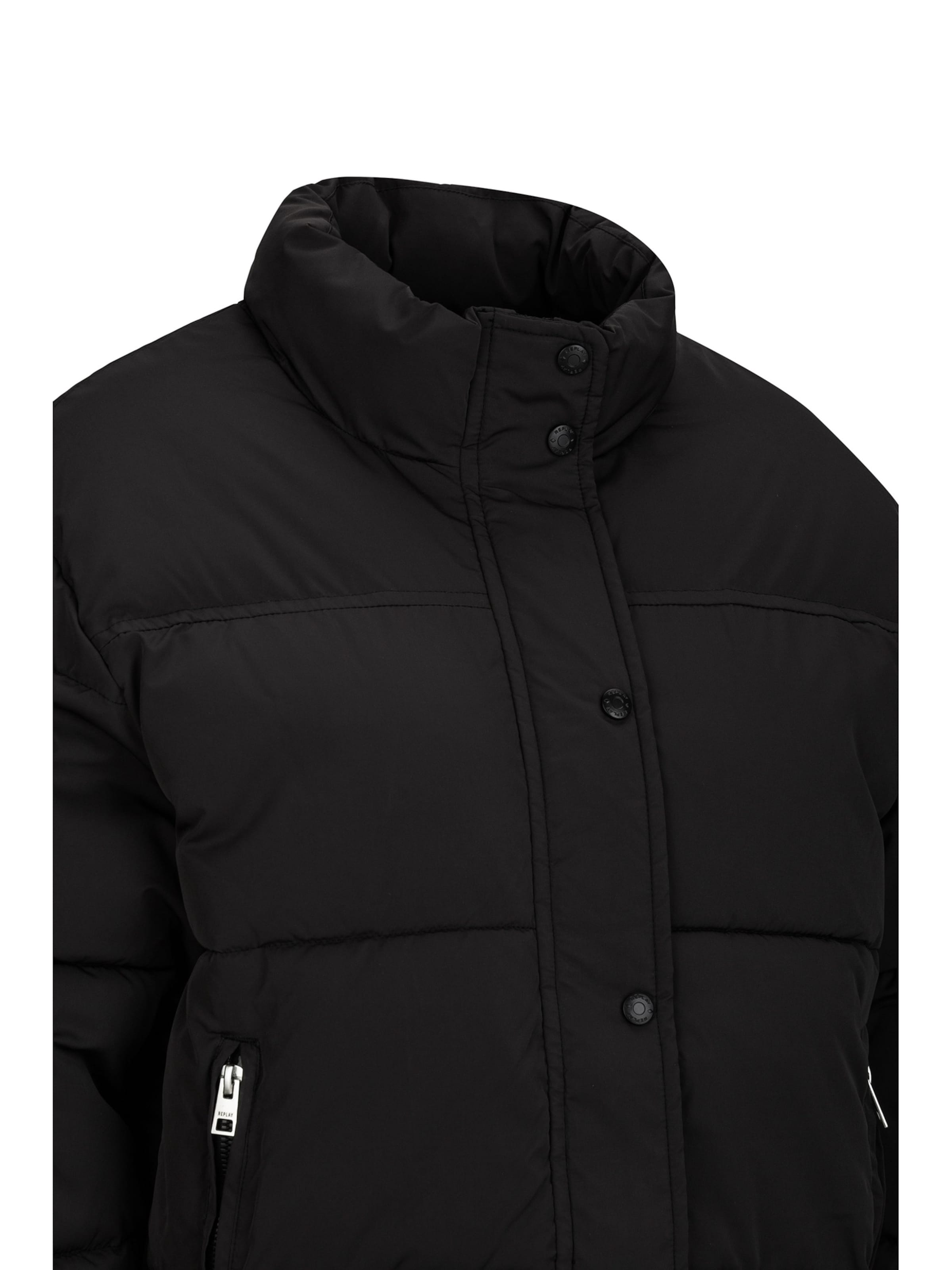 REPLAY Winter jacket in Black