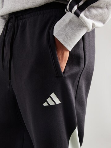 ADIDAS SPORTSWEAR Tapered Sporthose in Schwarz