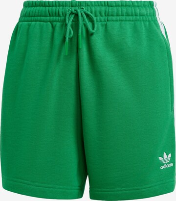 ADIDAS ORIGINALS Loose fit Pants in Green: front