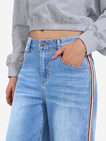Imily Bela Wide leg Τζιν σε μπλε