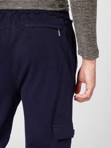 Key Largo Конический (Tapered) Брюки-карго 'RESULT' в Синий