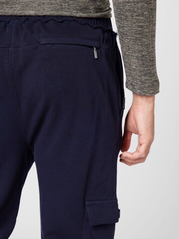 Effilé Pantalon cargo 'RESULT' Key Largo en bleu