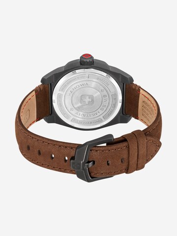 SWISS MILITARY HANOWA Analoguhr 'Fieldmaster' in Braun