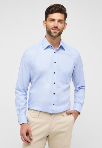 ETERNA Regular Fit Hemd in Blau: Vorderseite